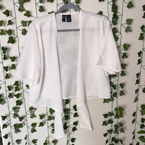 Windsor Ivory Sheer Kimono Cardigan